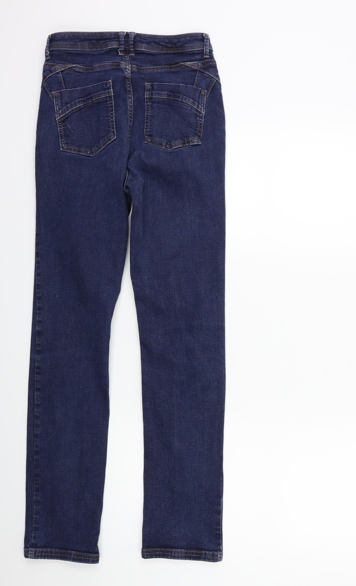 Per Una Womens Blue  Denim Skinny Jeans Size 8 L28 in