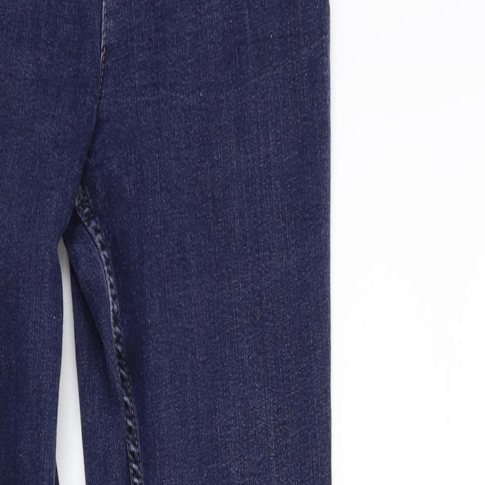 Per Una Womens Blue  Denim Skinny Jeans Size 8 L28 in