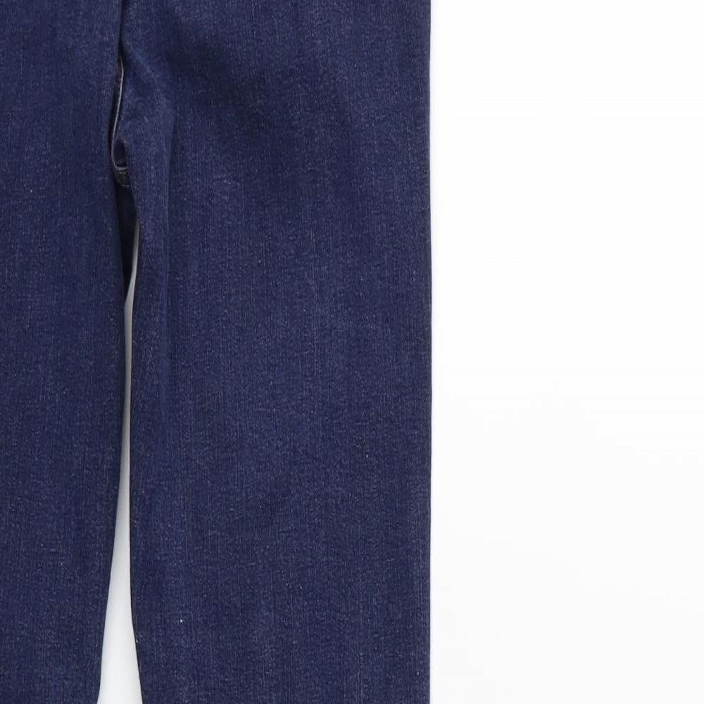 Per Una Womens Blue  Denim Skinny Jeans Size 8 L28 in