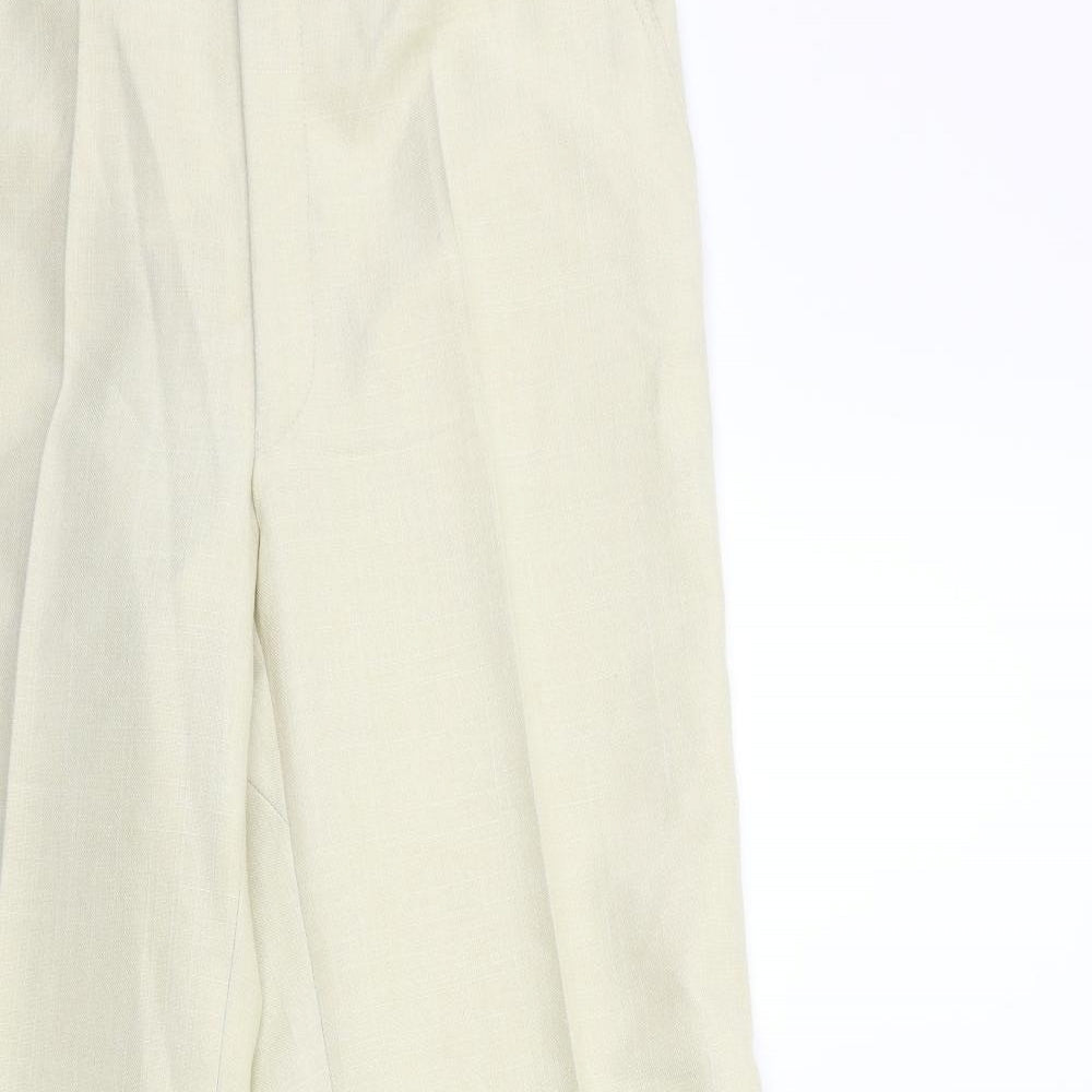 Oscar Womens Beige    Trousers Size 34 in L32 in
