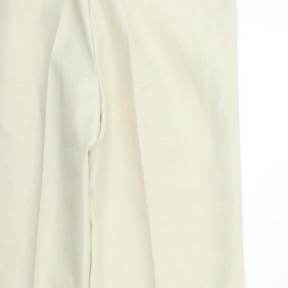 Oscar Womens Beige    Trousers Size 34 in L32 in