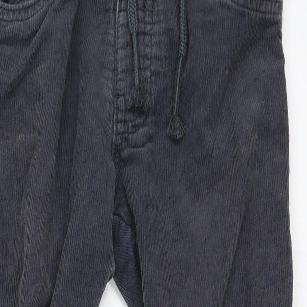 Nutmeg Boys Grey  Corduroy Jogger Trousers Size 3-4 Years