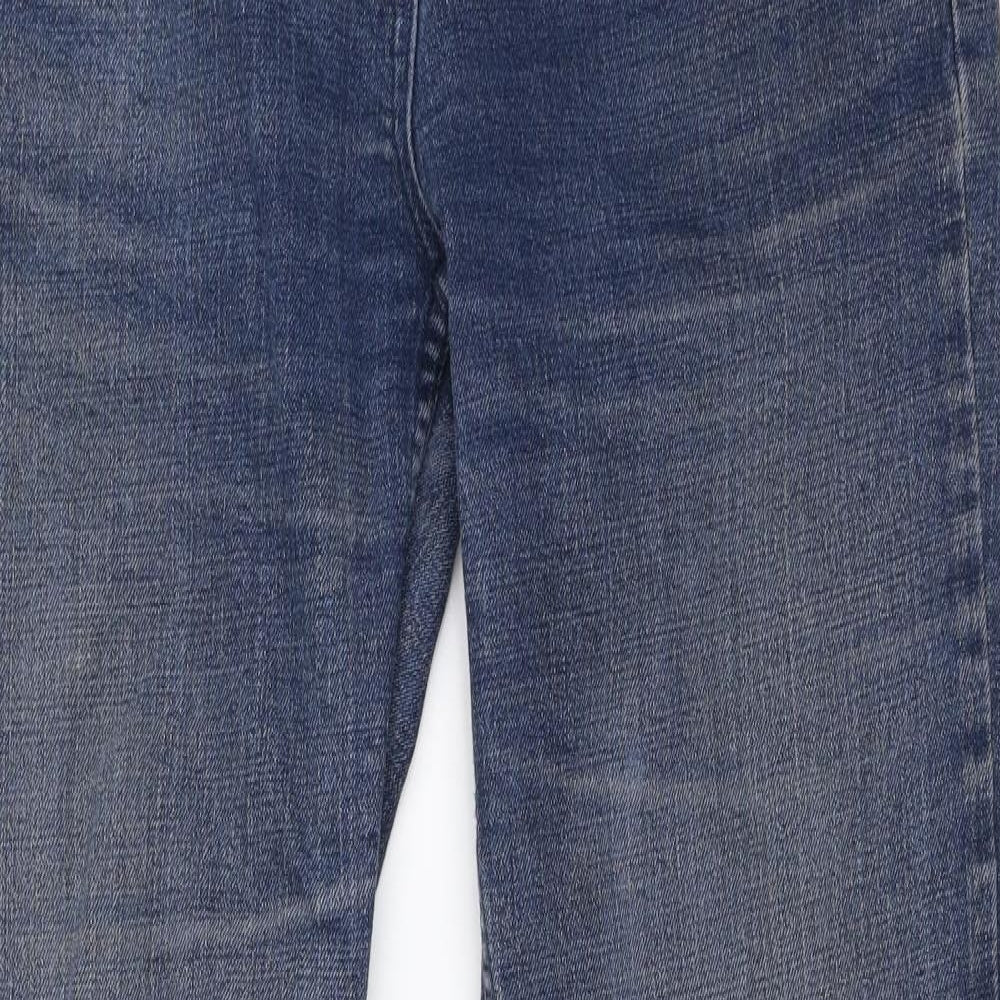 Primark Womens Blue  Denim Bootcut Jeans Size 12 L30 in