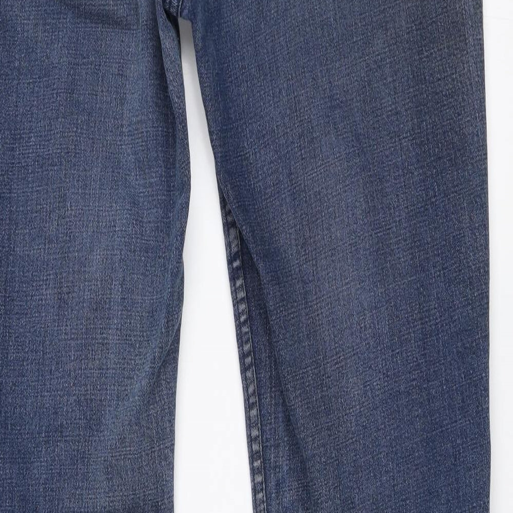 Primark Womens Blue  Denim Bootcut Jeans Size 12 L30 in