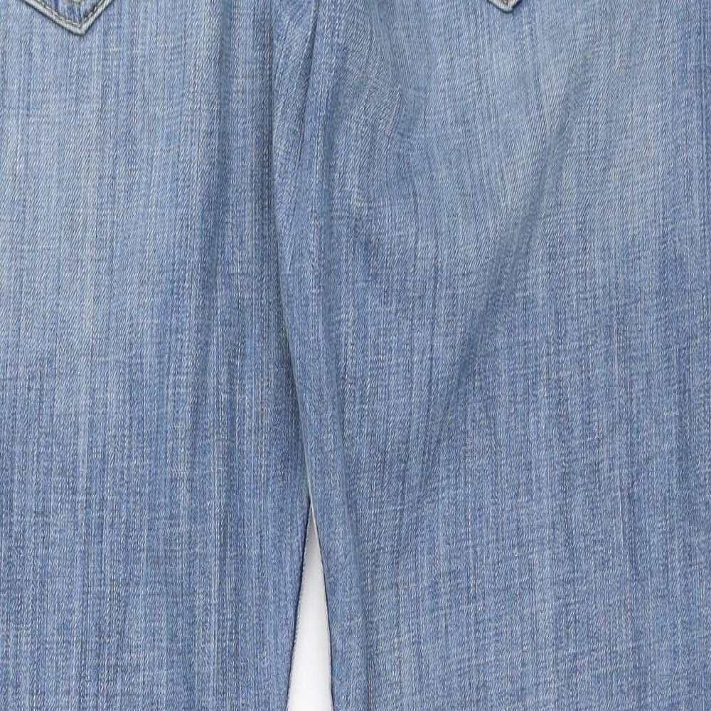 Levi's Mens Blue  Denim Straight Jeans Size 32 in L30 in