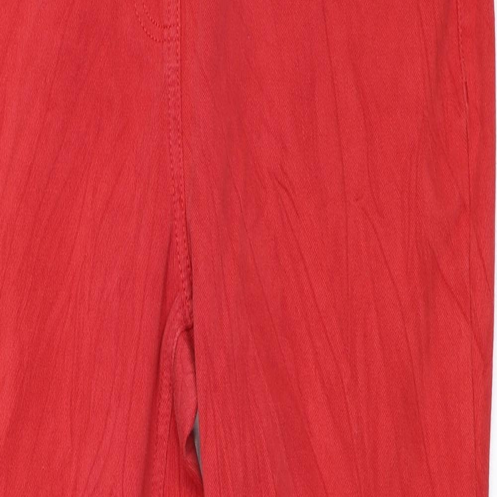 NEXT Womens Red   Jegging Jeans Size 12 L25 in