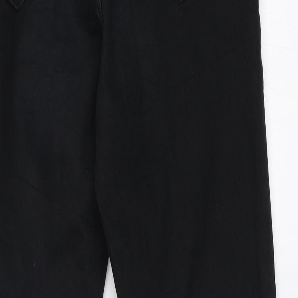 Topshop Womens Black  Denim Skinny Jeans Size 25 in L28 in - jamie jeans