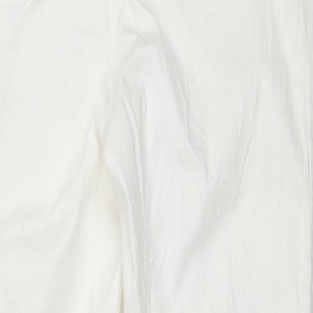 Matalan Womens White   Skinny Jeans Size 14 L26 in