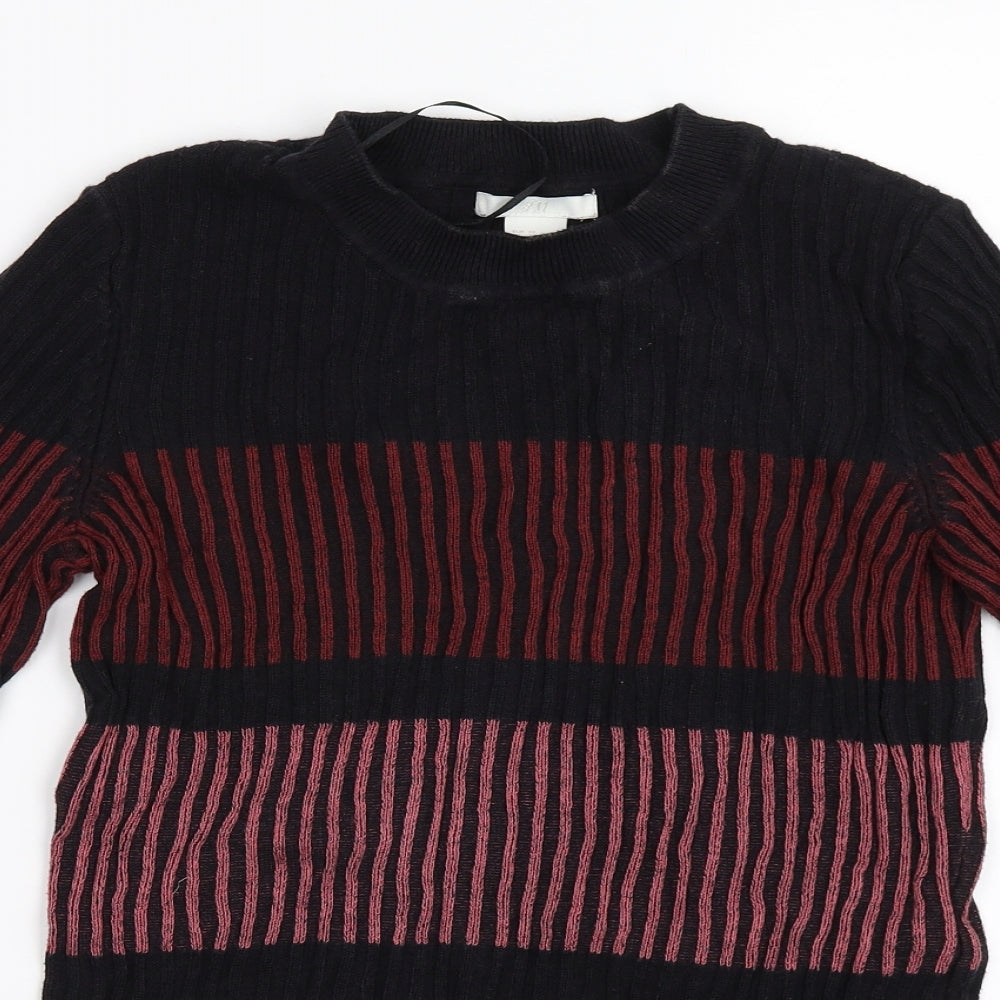 H&M Womens Black   Pullover Jumper Size XS
