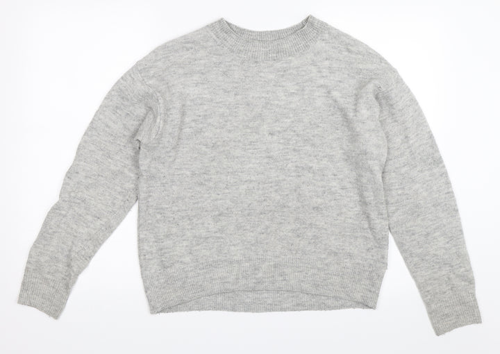 H&M Womens Grey Pullover Jumper Size XS