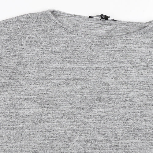 Atmosphere Womens Grey   Pullover Jumper Size 10  - Asymmetric Hem