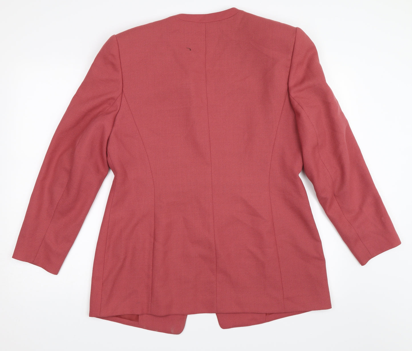 Jacques Vert Womens Pink   Jacket Blazer Size 14