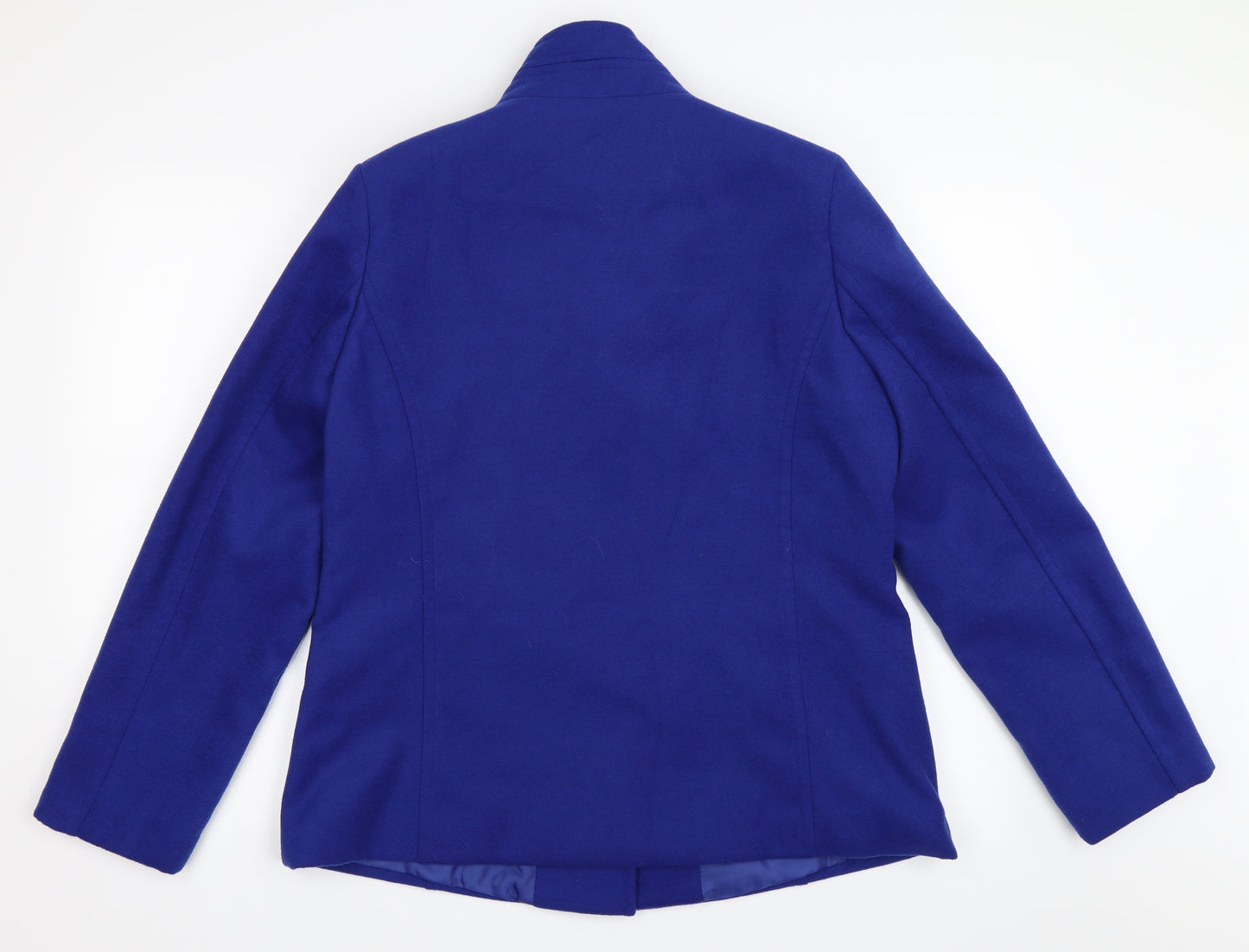 TG Womens Blue   Overcoat Coat Size 16