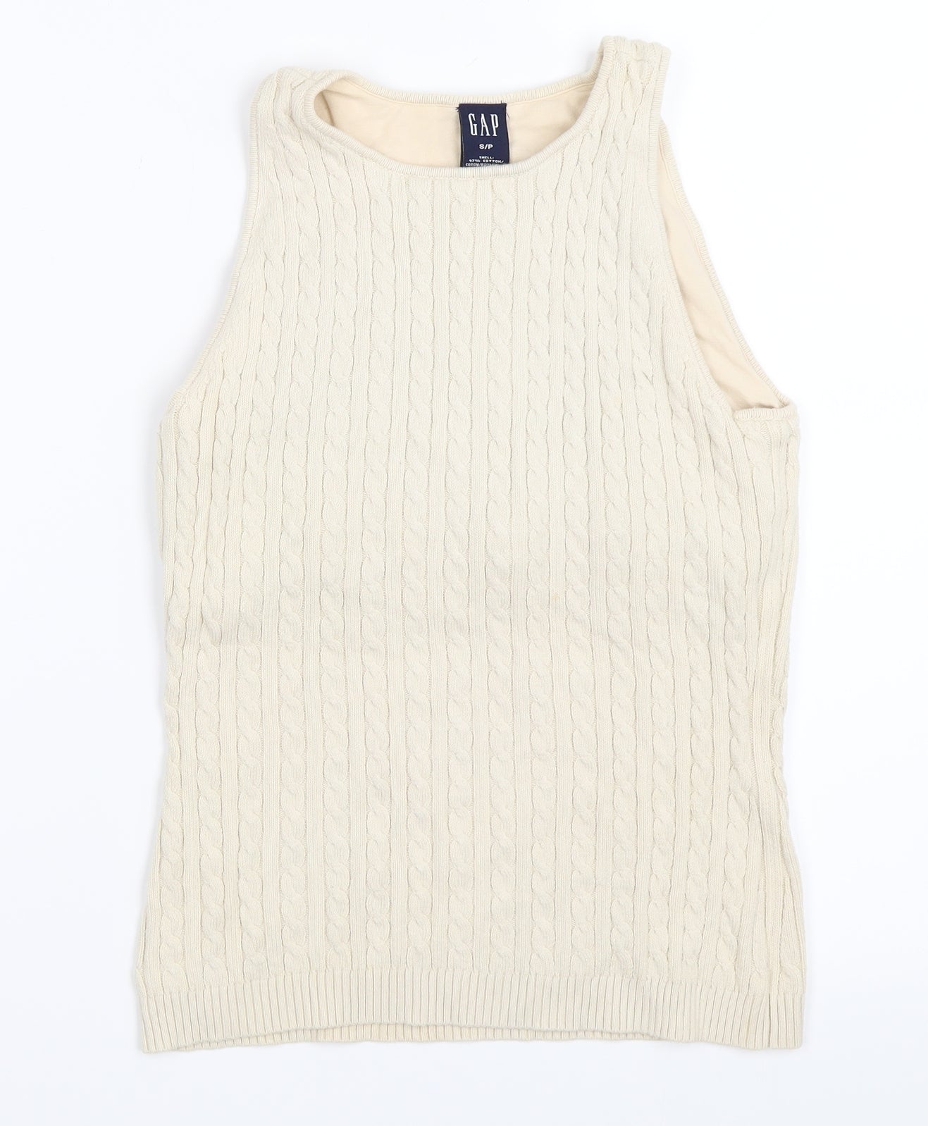 Gap Womens Beige   Vest Jumper Size S