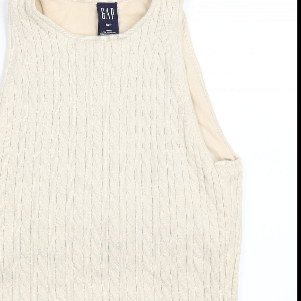 Gap Womens Beige   Vest Jumper Size S