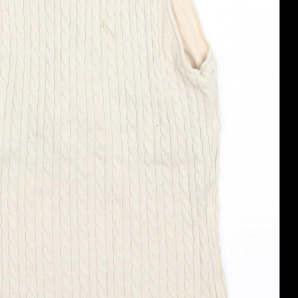 Gap Womens Beige   Vest Jumper Size S