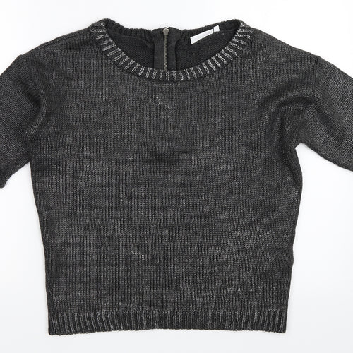 New Look Womens Grey   Pullover Jumper Size 6