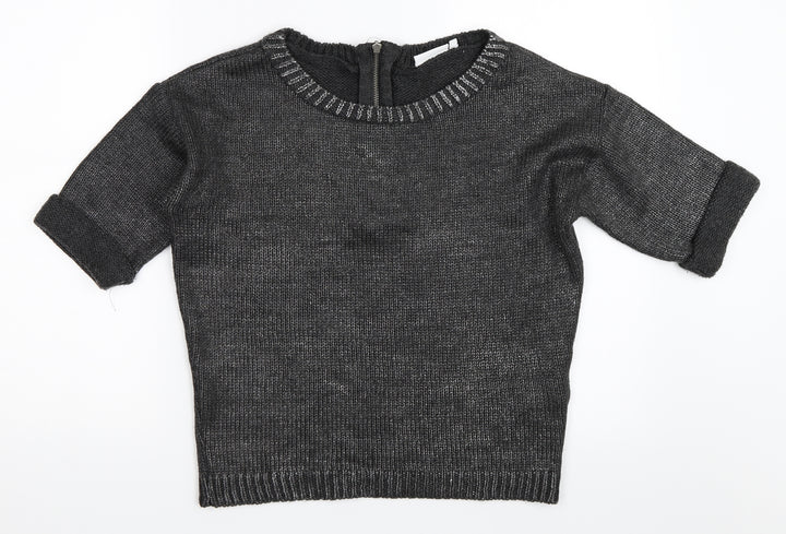 New Look Womens Grey Pullover Jumper Size 6