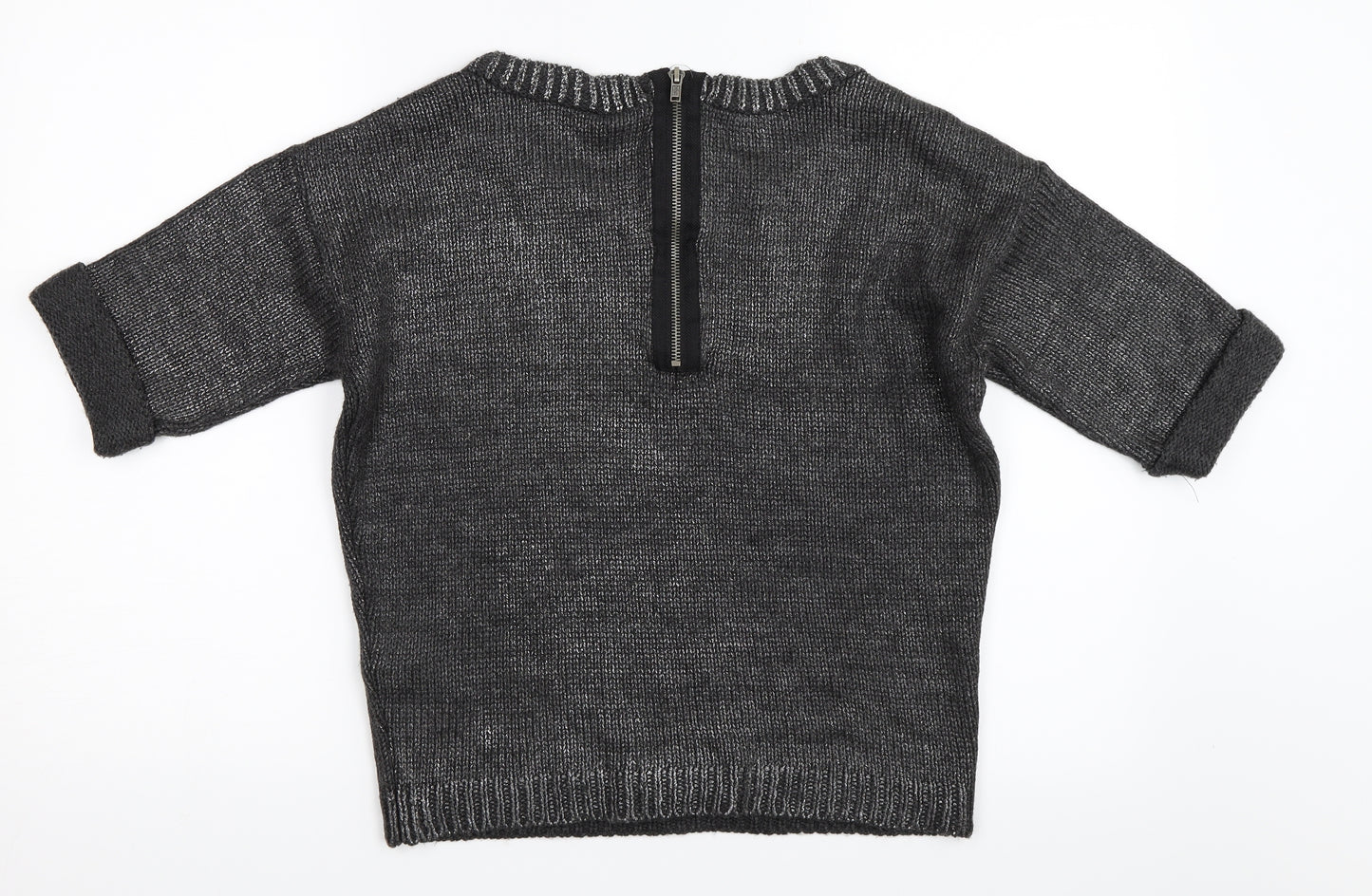 New Look Womens Grey   Pullover Jumper Size 6
