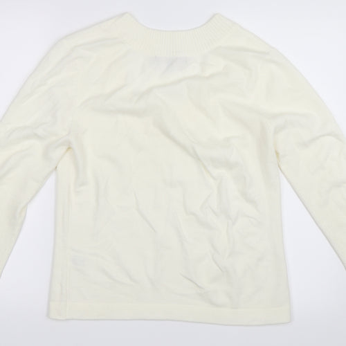 Nutshell Womens Ivory   Pullover Jumper Size L