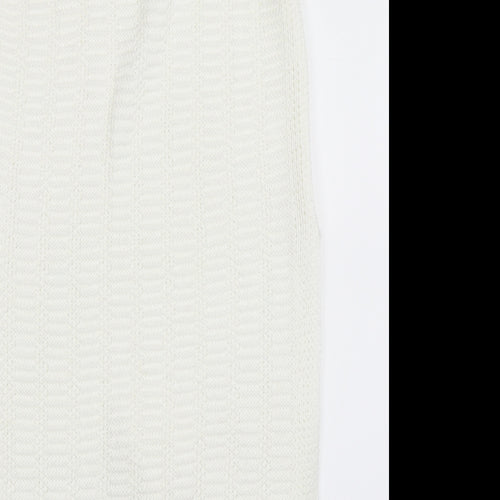 New Look Womens Ivory   Vest Jumper Size 6