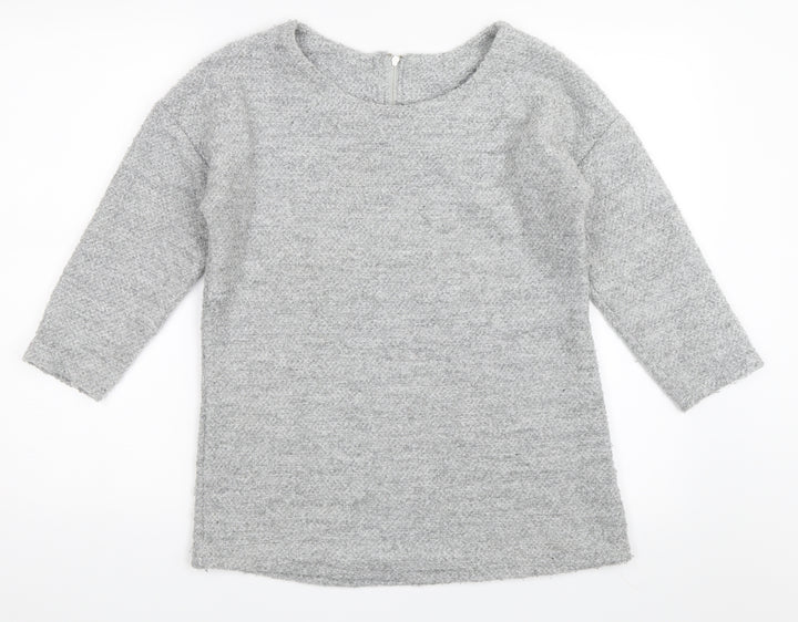 Debenhams Womens Grey Pullover Jumper Size 12