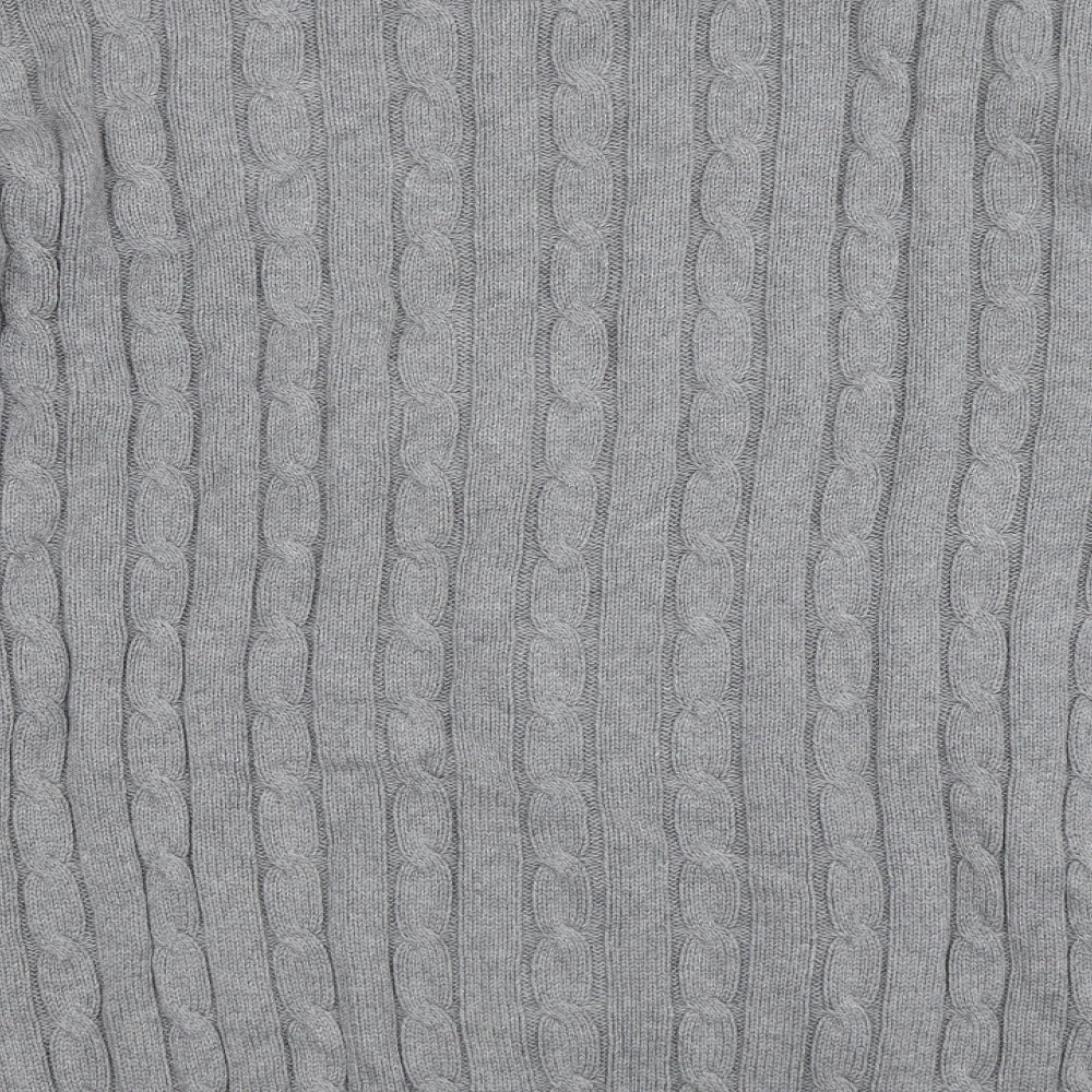 Blue Harbour Mens Grey   Pullover Jumper Size 2XL