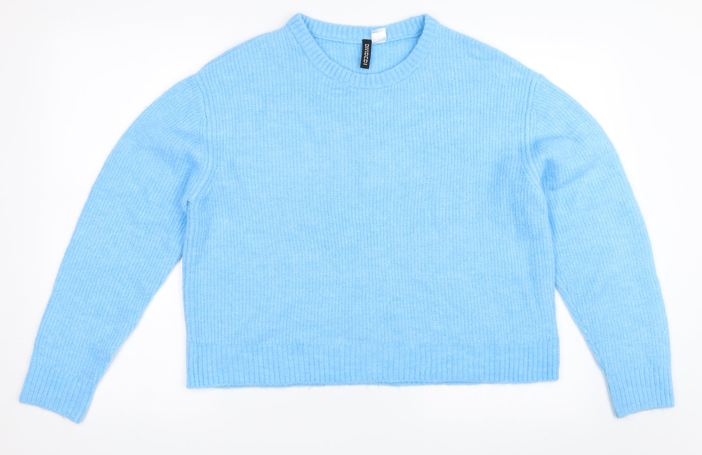 H&M Womens Blue   Pullover Jumper Size M