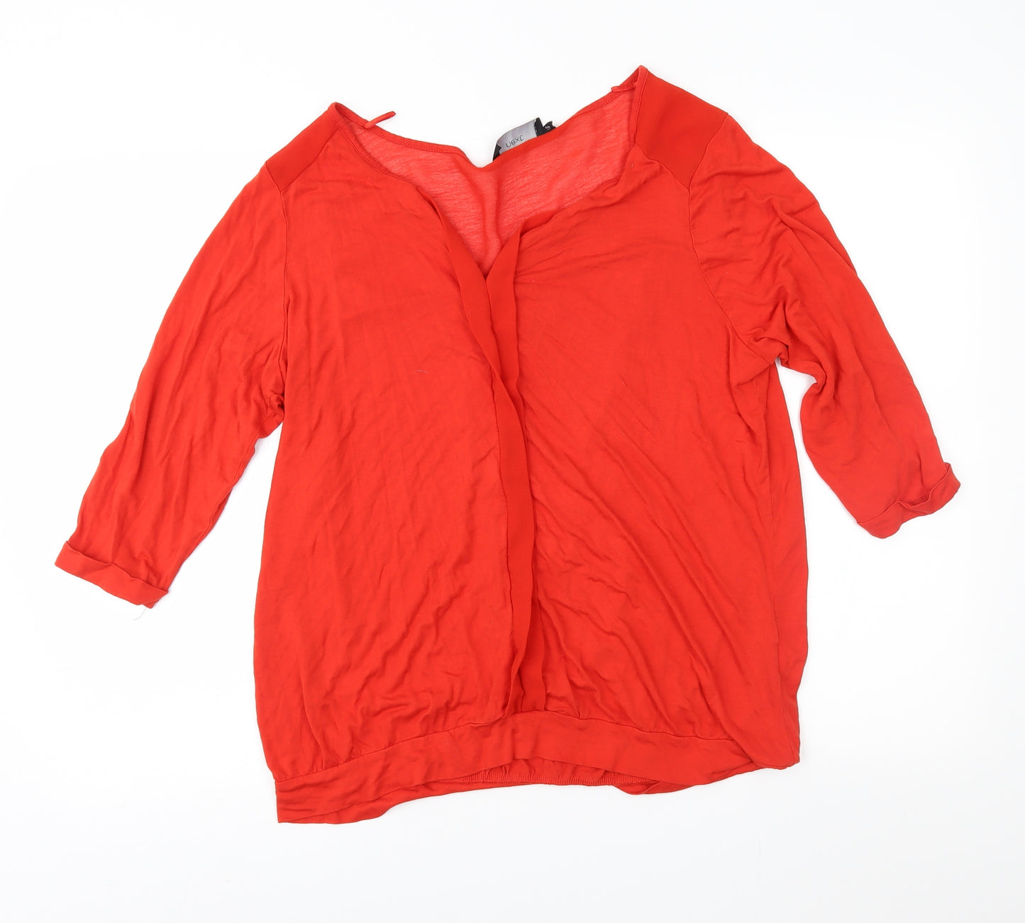 NEXT Womens Red   Basic Blouse Size 20
