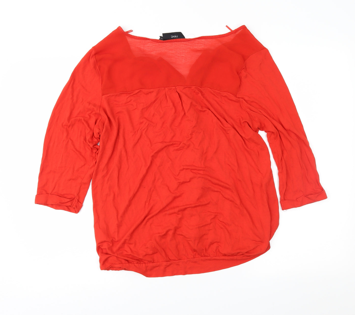 NEXT Womens Red   Basic Blouse Size 20