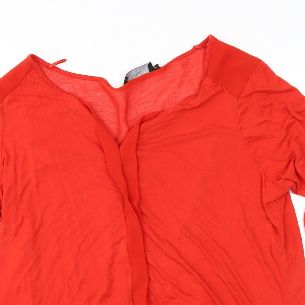 NEXT Womens Red   Basic Blouse Size 20