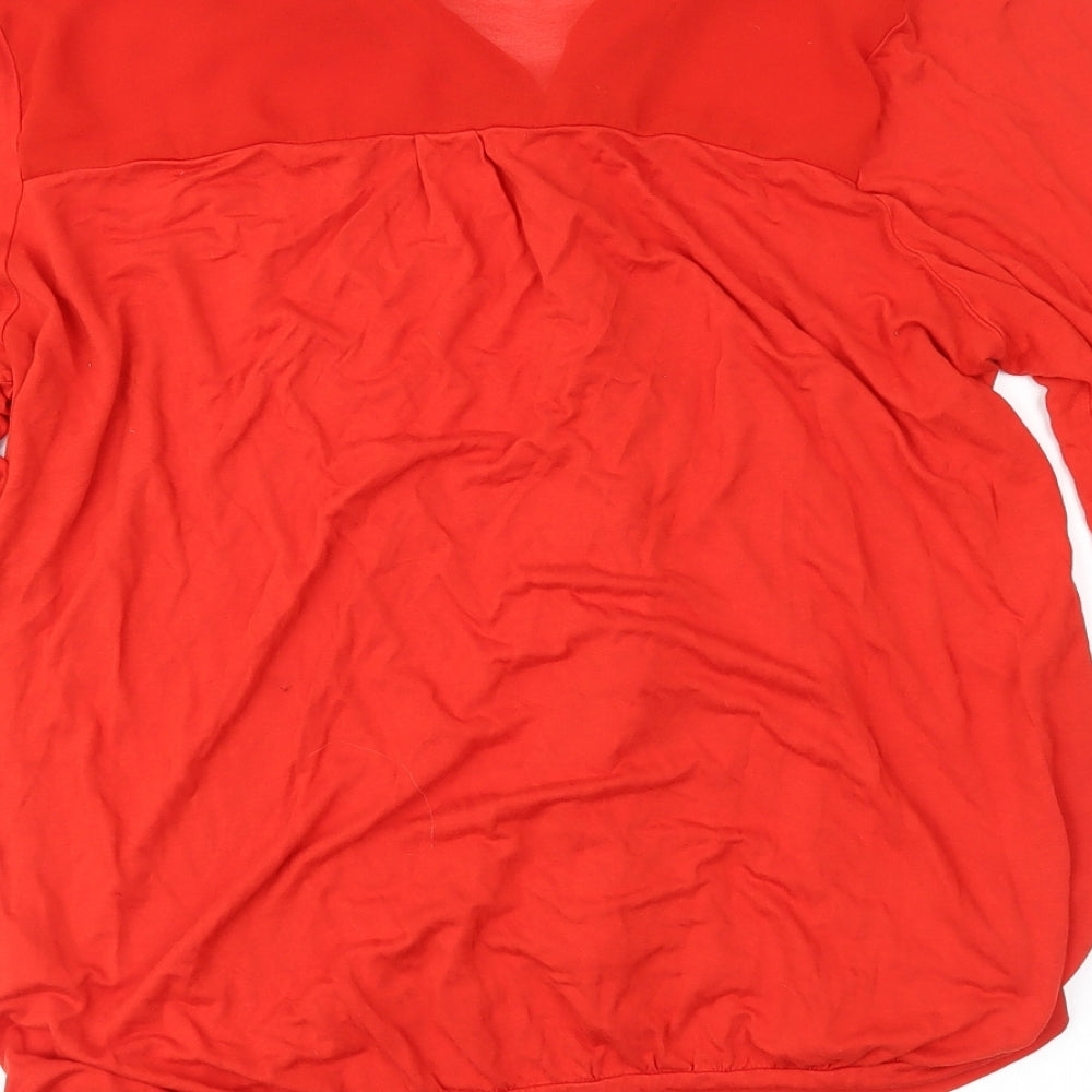 NEXT Womens Red   Basic Blouse Size 20