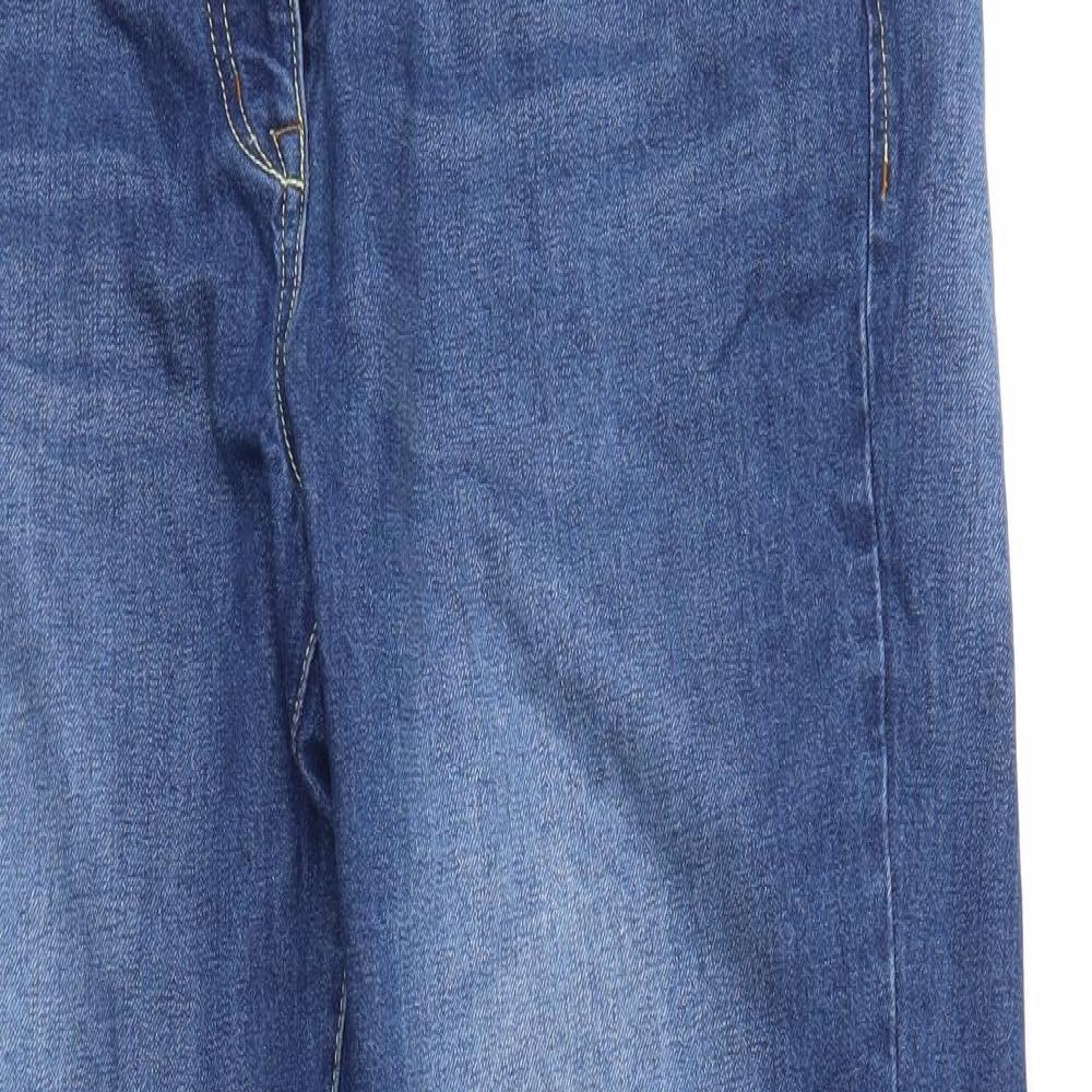 NEXT Womens Blue  Denim Straight Jeans Size 12 L31 in