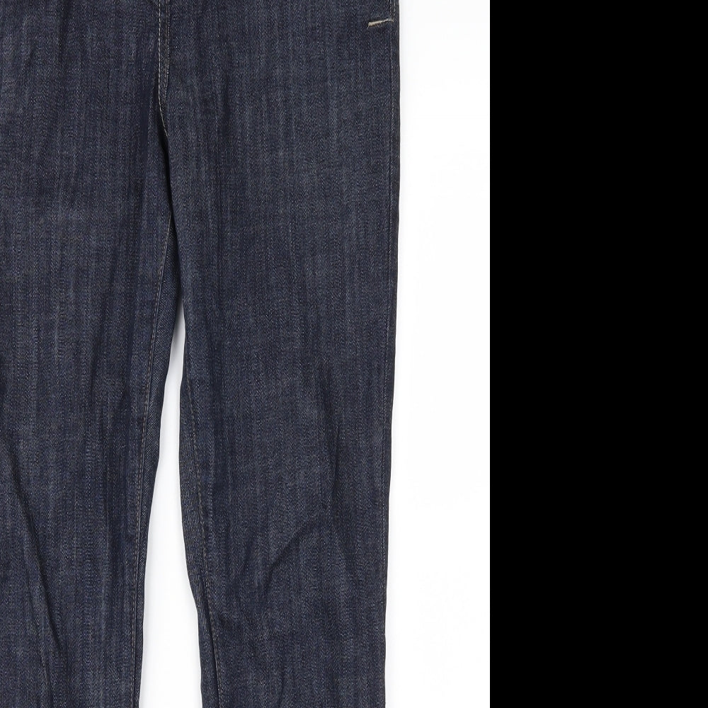 NEXT Womens Blue  Denim Straight Jeans Size 12 L30 in