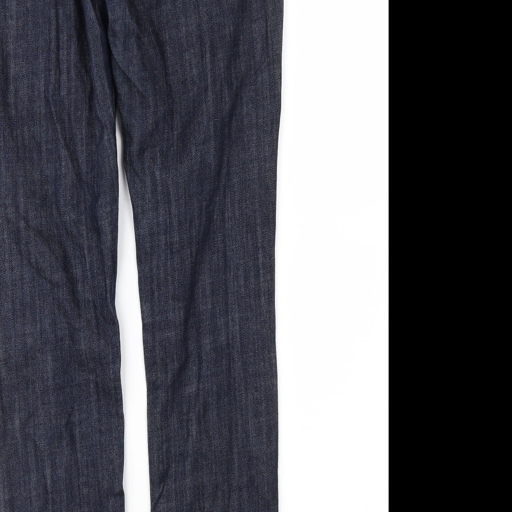 NEXT Womens Blue  Denim Straight Jeans Size 12 L30 in