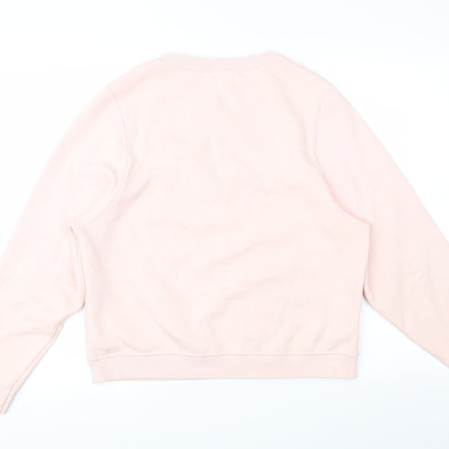 Mango Womens Pink   Pullover Sweatshirt Size S
