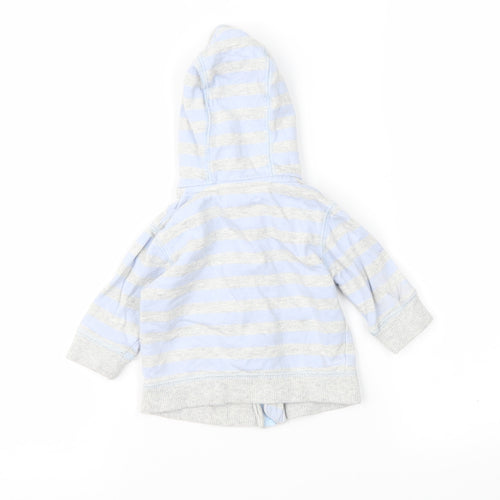 F&F Boys Blue Striped  Jacket  Size 0-3 Months