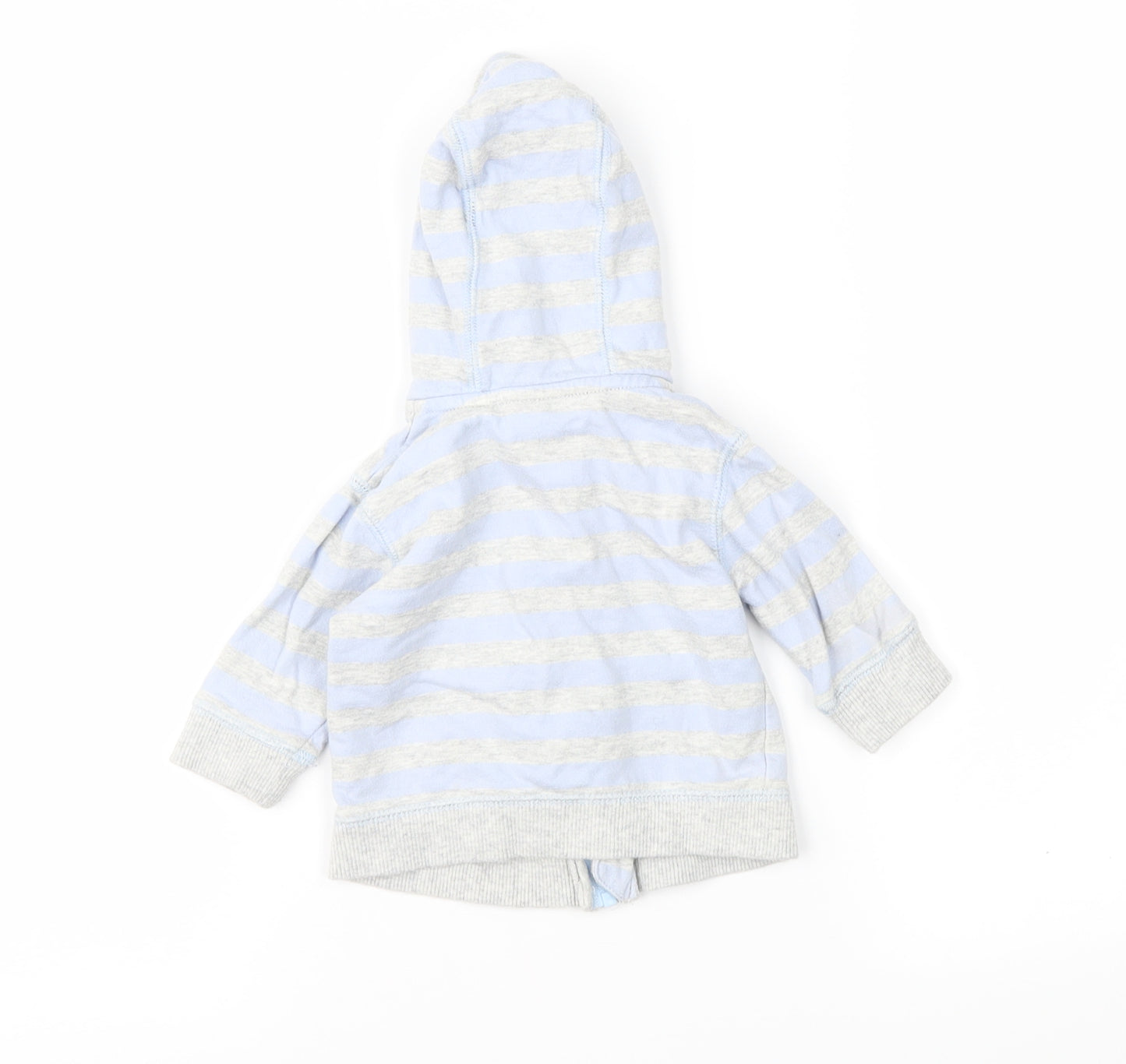 F&F Boys Blue Striped  Jacket  Size 0-3 Months