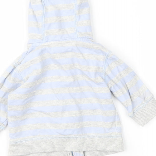 F&F Boys Blue Striped  Jacket  Size 0-3 Months