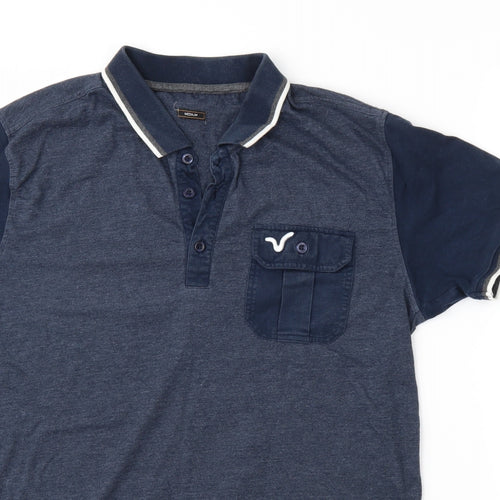 Voi Jeans Mens Blue    Polo Size M