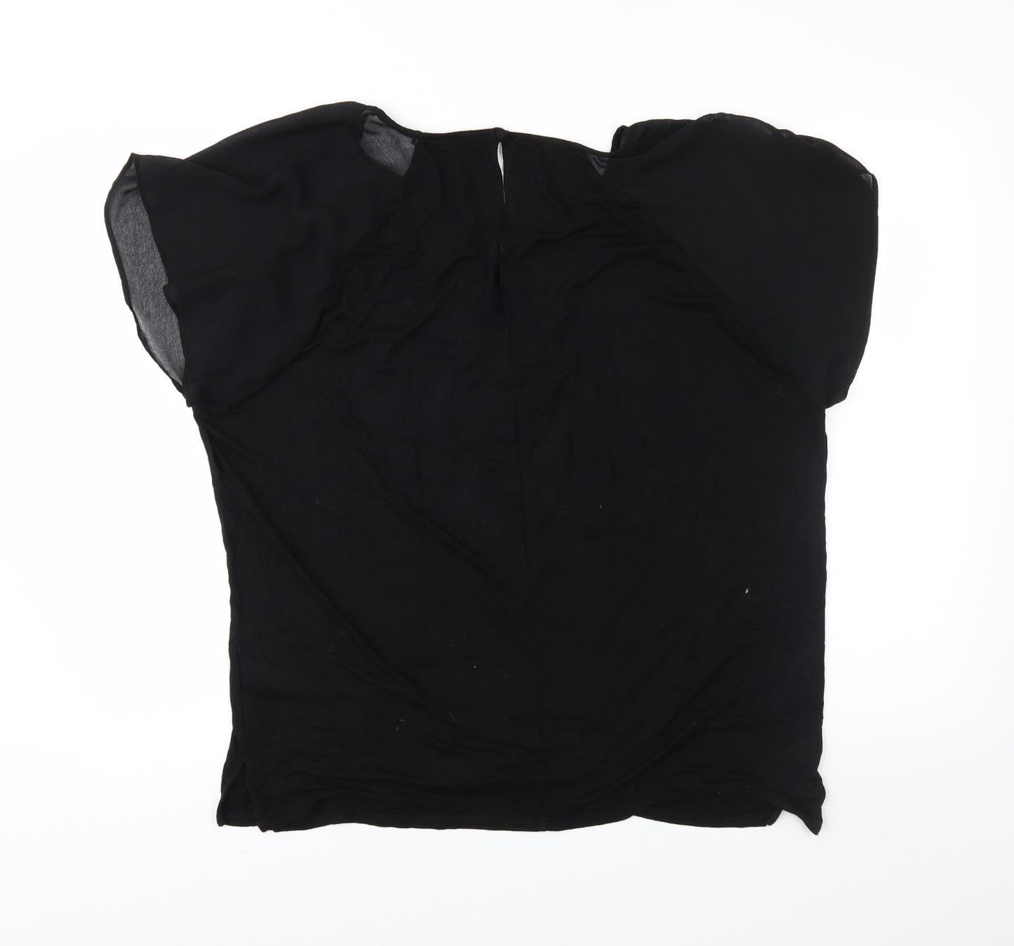 NEXT Womens Black   Basic Blouse Size 10