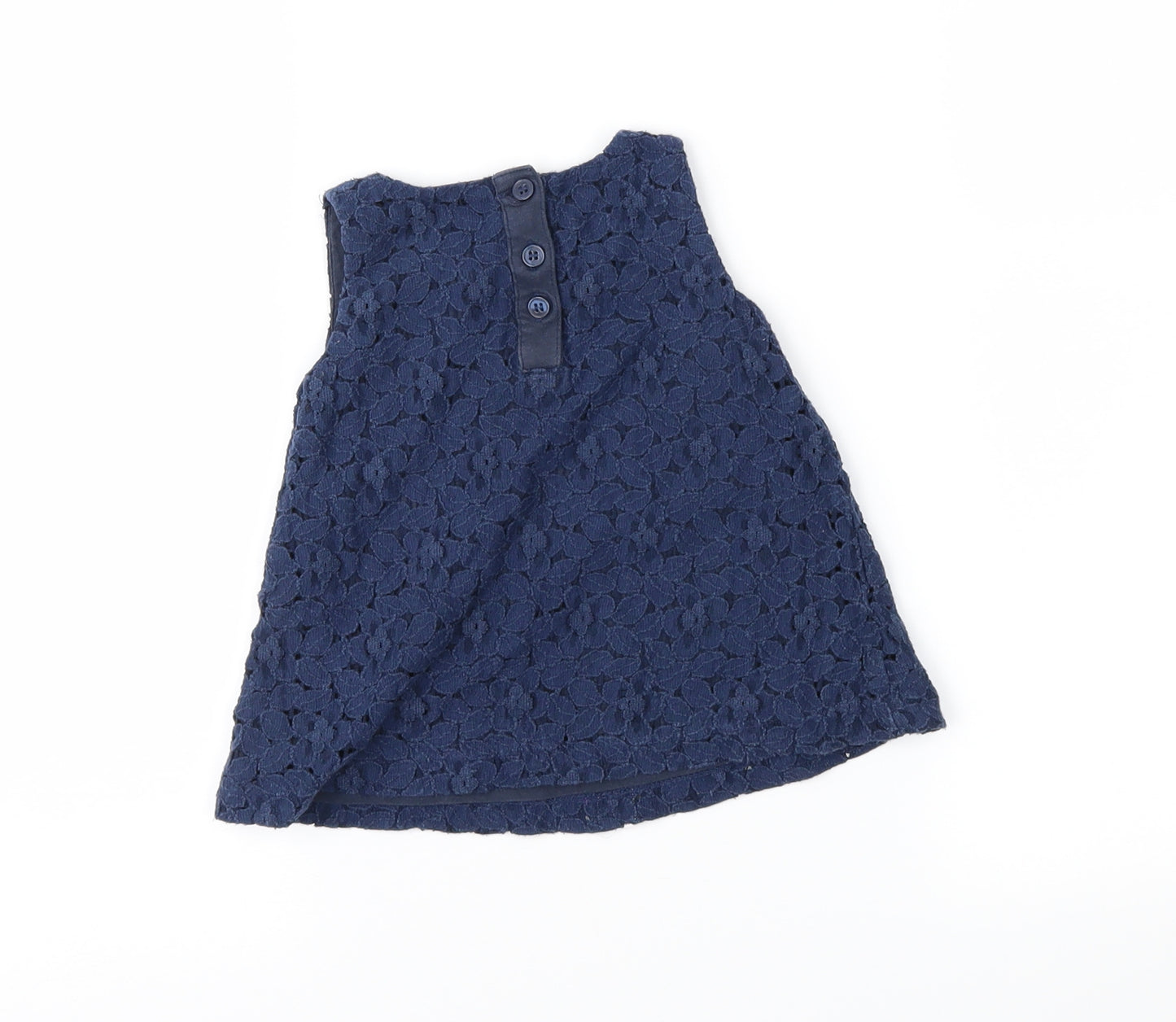 NEXT Girls Blue  Lace Fit & Flare  Size 3-6 Months