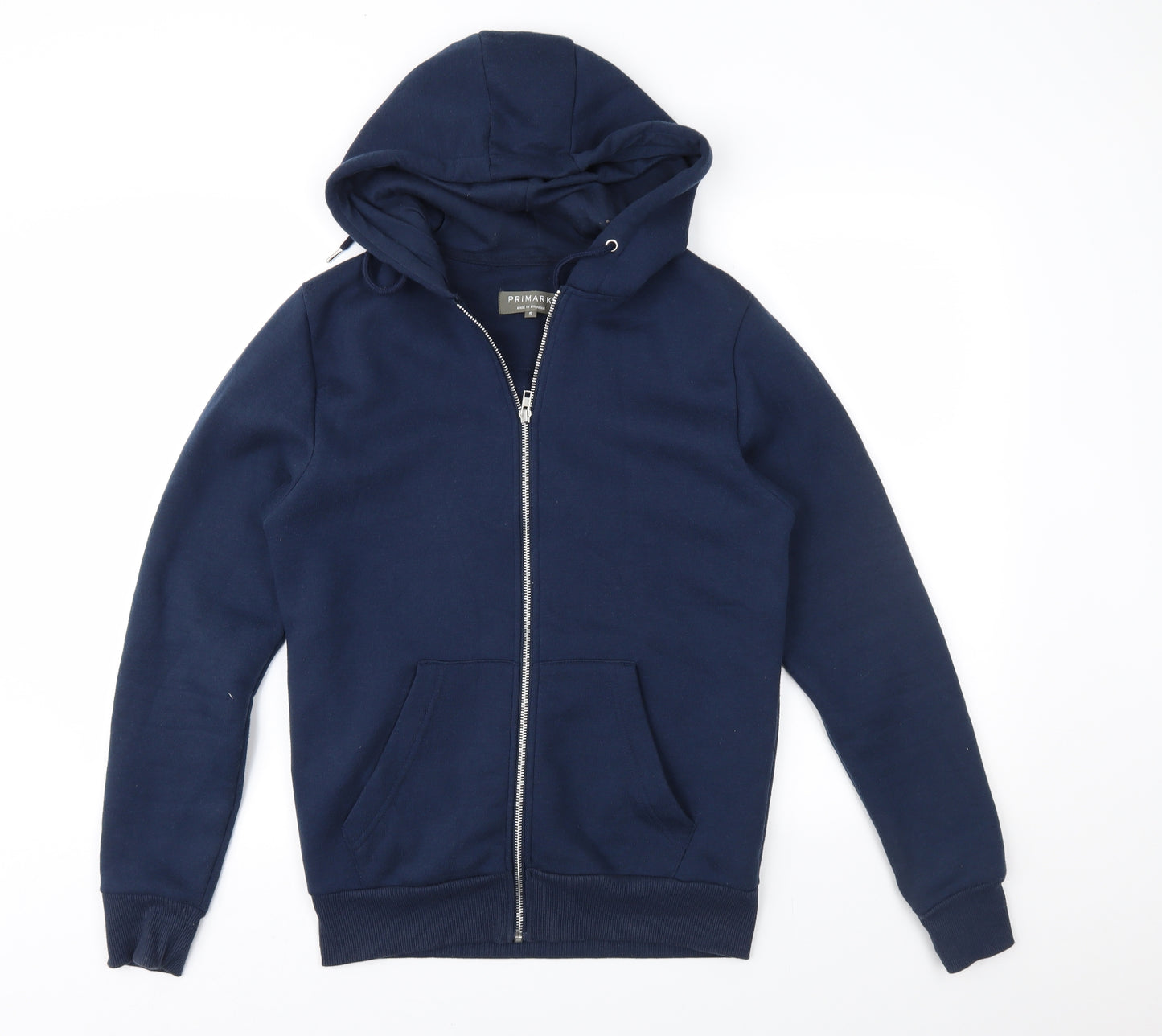 Primark Mens Blue   Full Zip Hoodie Size S