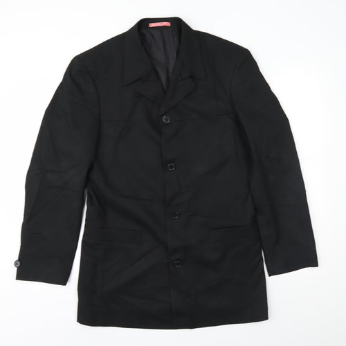 Taylor & Wright Mens Black   Jacket Suit Jacket Size 38
