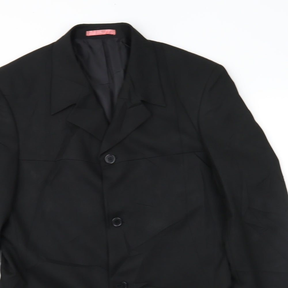 Taylor & Wright Mens Black   Jacket Suit Jacket Size 38