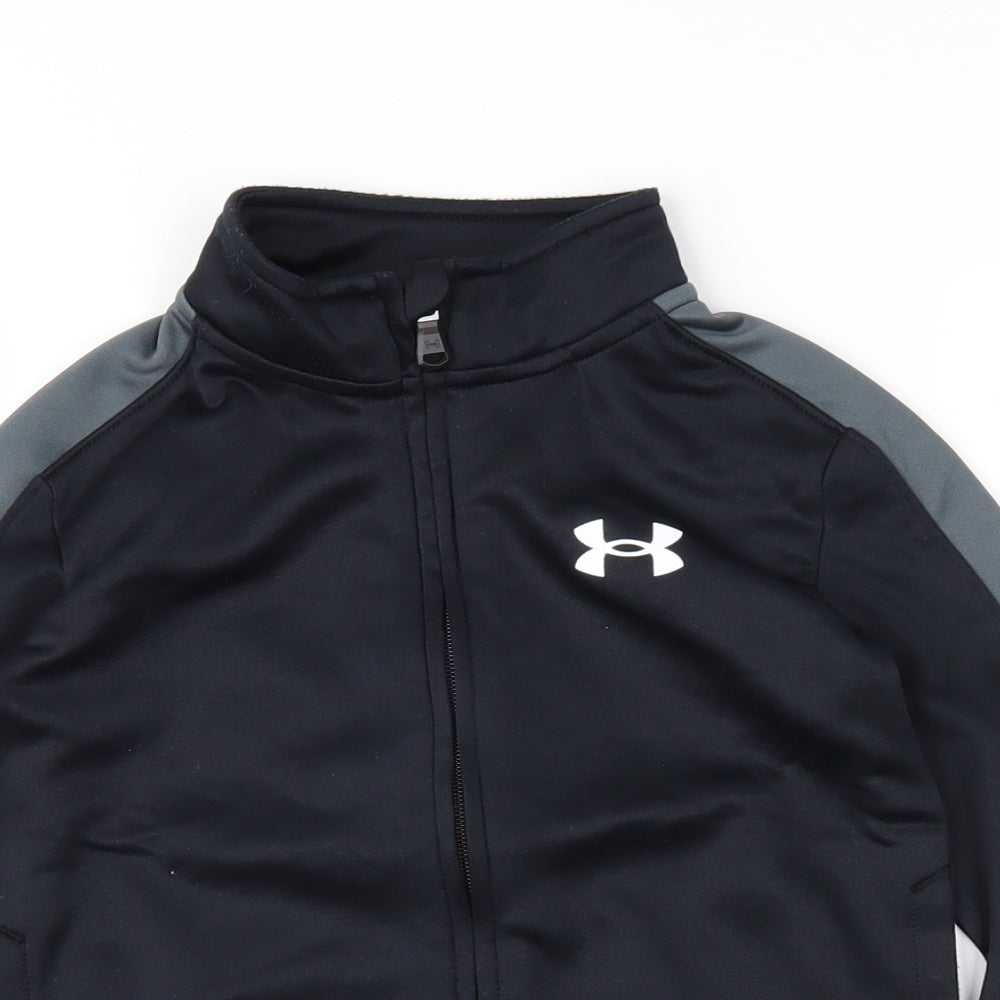 Under armour Boys Black   Jacket  Size 5 Years