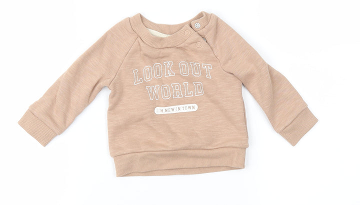 Primark Baby Brown Pullover Casual Size 3-6 Months