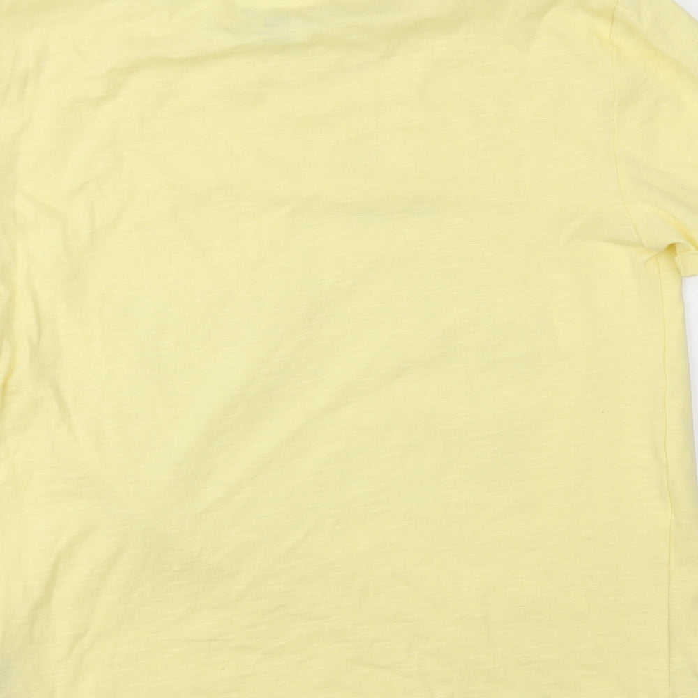 F&F Girls Yellow   Basic T-Shirt Size 13-14 Years