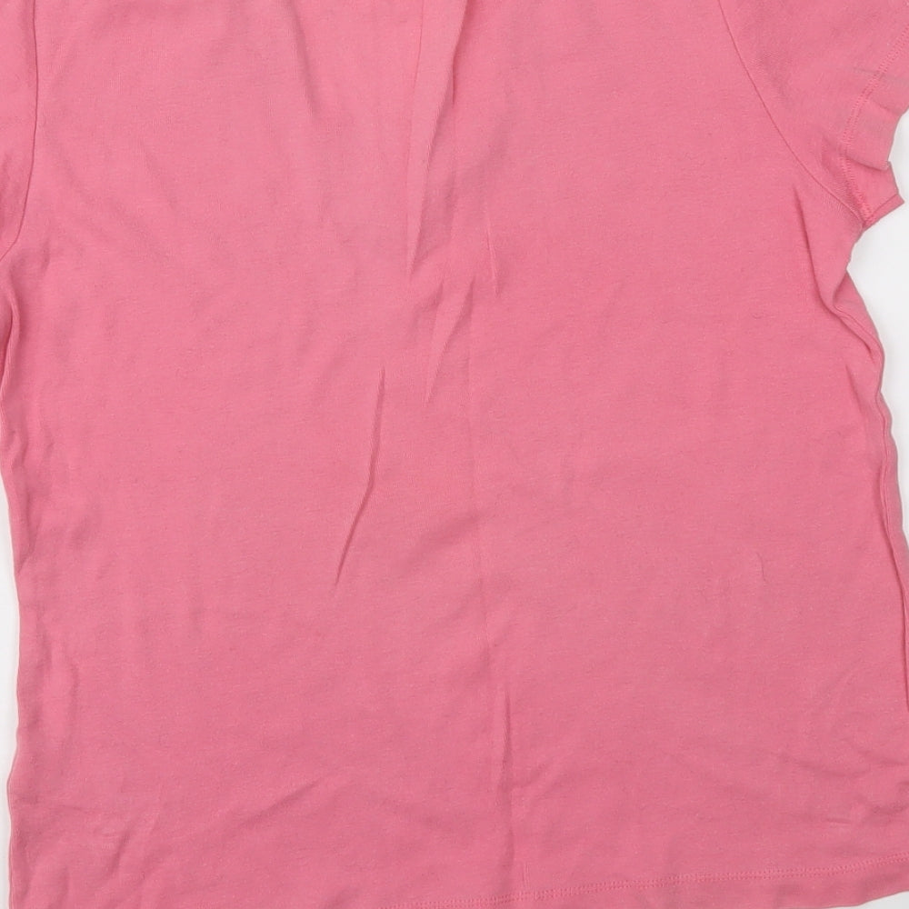 Bonmarché Womens Pink   Basic T-Shirt Size S