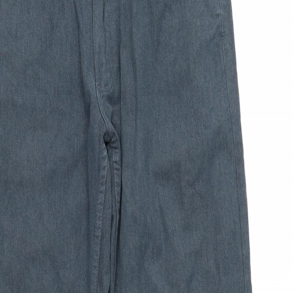 NEXT Mens Blue  Denim Bootcut Jeans Size 34 L32 in